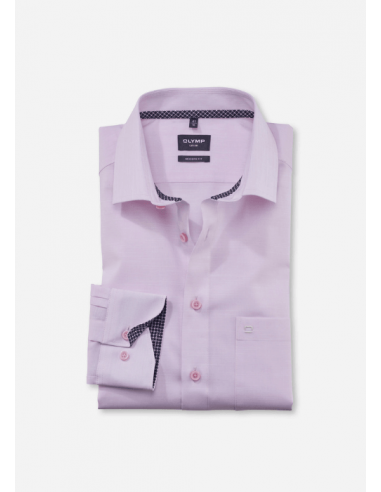 Chemise OLYMP rose chez Cornerstreet bien 