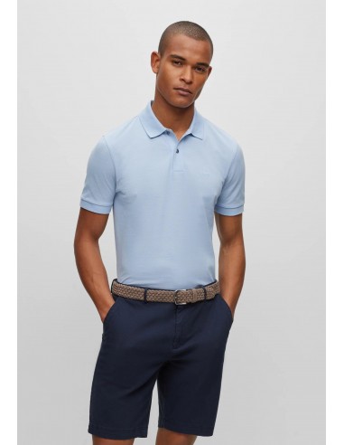 Polo BOSS bleu clair sélection de produits