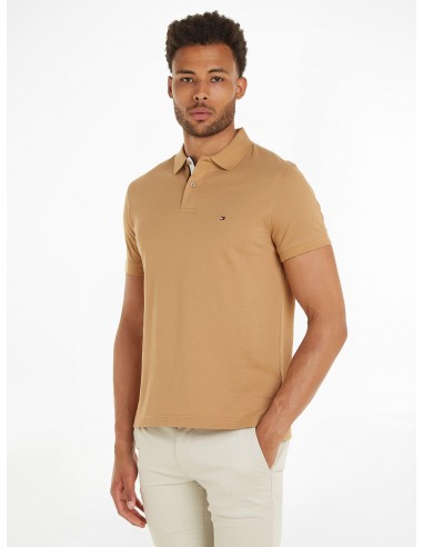 Polo Tommy Hilfiger beige en coton bio votre restaurant rapide dans 