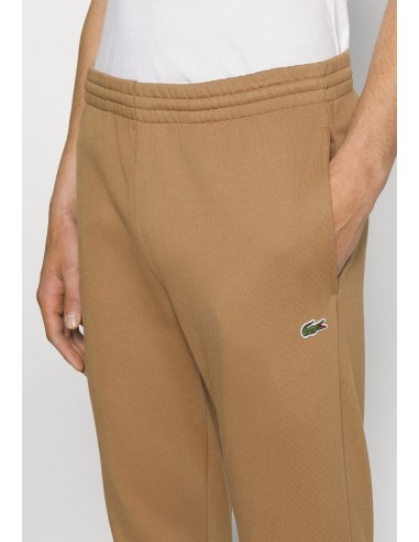 Pantalon de jogging Lacoste marron en molleton de coton bio Comparez plus de prix