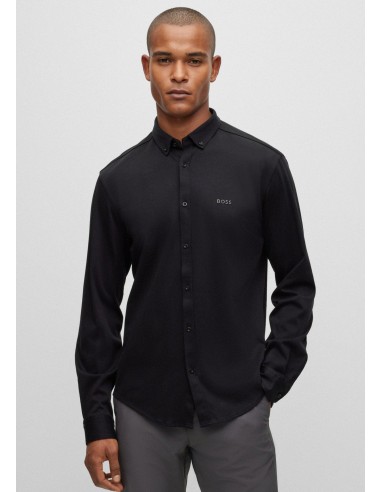 Chemise ajustée BOSS noire store