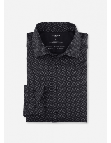 Chemise OLYMP noire est présent 