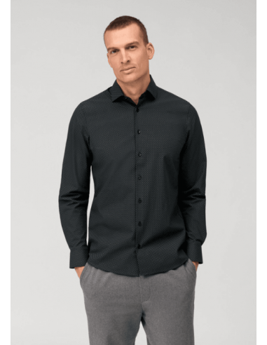 Chemise OLYMP noire de l' environnement