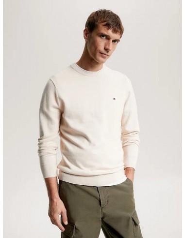 Pull Tommy Hilfiger beige en cachemire JUSQU'A -70%! 