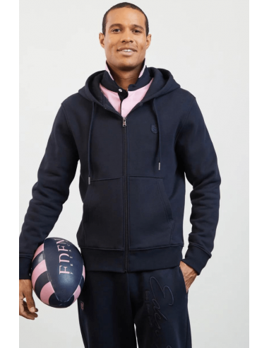 Sweat zippé Eden Park marine Comparez plus de prix