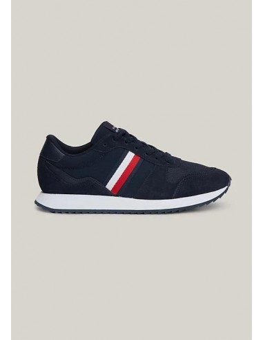 Baskets Tommy Hilfiger marine rembourrage situé sous