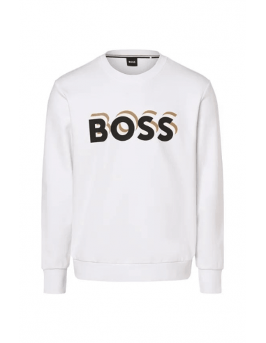 Sweat BOSS blanc Comment ça marche