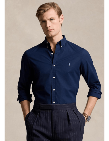 Chemise Ralph Lauren marine d'Europe débarque