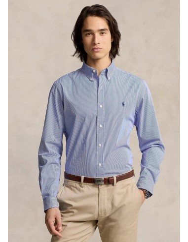 Chemise Ralph Lauren bleue de l' environnement