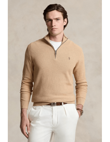 Pull camionneur Ralph Lauren beige du meilleur 