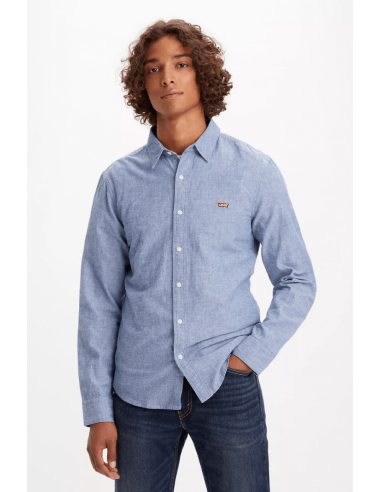 Chemise Levi's® ajustée bleu clair une grave pollution 