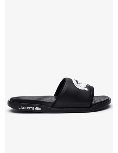 Claquettes Lacoste noires ouvre sa boutique