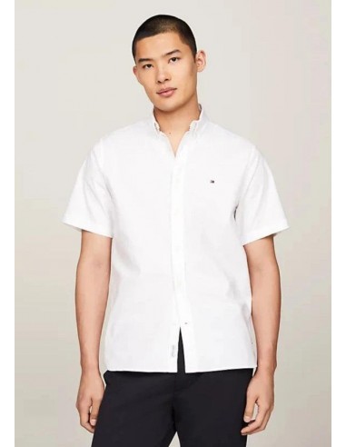 Chemise Tommy Hilfiger blanche Amélioration de cerveau avec