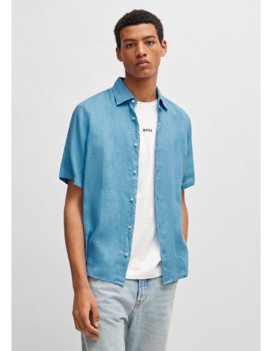 Chemise BOSS bleue Jusqu'à 80% De Réduction