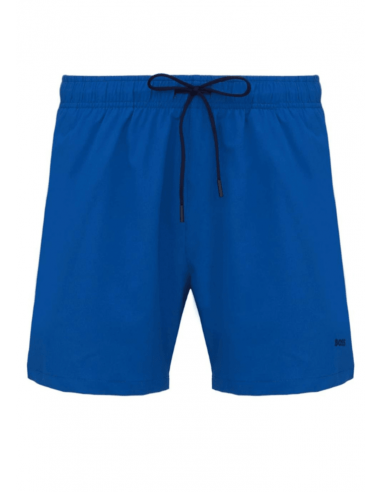 Short de bain BOSS bleu solde