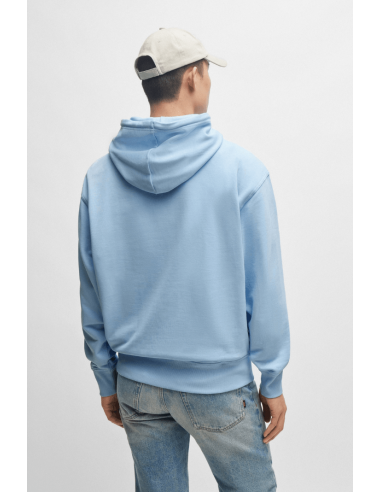 Sweat à capuche BOSS bleu sur le site 