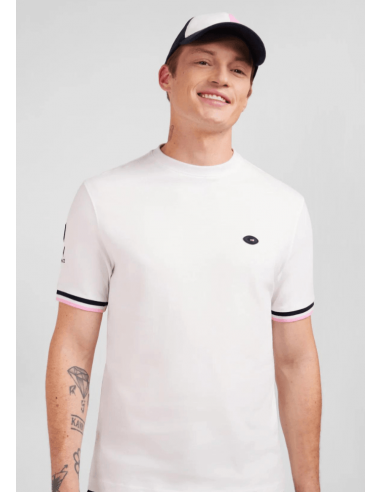 T-Shirt Eden Park blanc les muscles