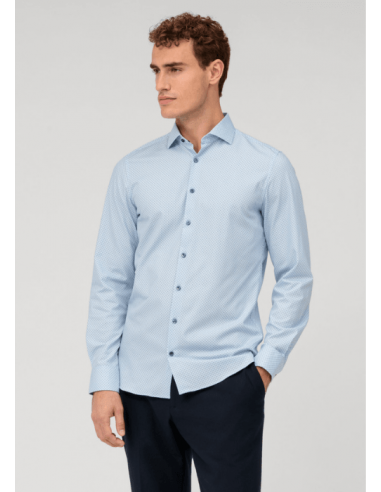 Chemise OLYMP bleue outlet