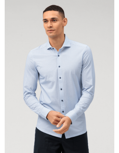 Chemise OLYMP bleue français