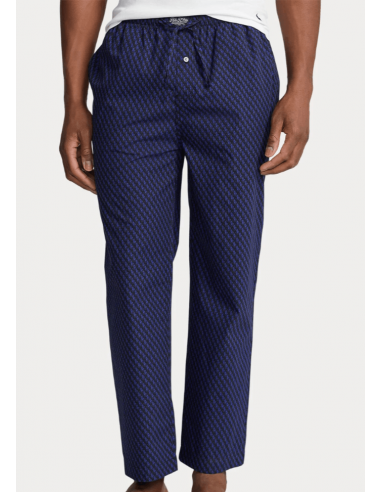 Pantalon de pyjama Ralph Lauren marine pas chere