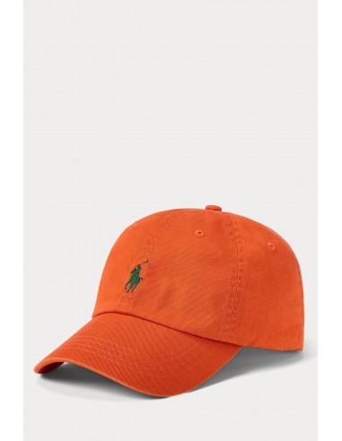 Casquette Ralph Lauren orange Paris Déstockage Promo