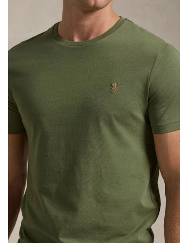 T-Shirt Ralph Lauren kaki commande en ligne