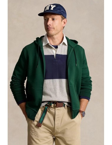 Sweat zippé Ralph Lauren vert Economisez 