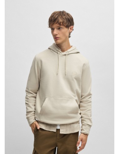 Sweat à capuche BOSS beige en ligne des produits 