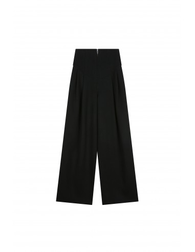 Wool Bustier Wide Pants vous aussi creer 