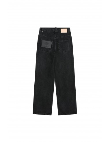 Banded Low-Waist Wide Fit Denim Pants de France