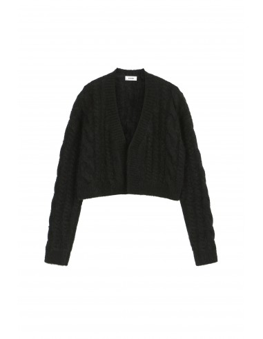 Volumed Cable Knit Cardigan votre