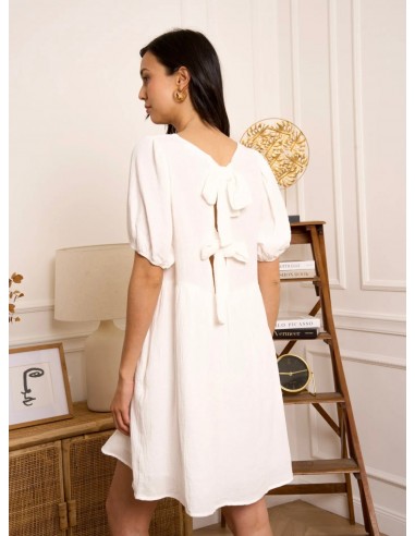 Robe Jenna Blanche de pas cher