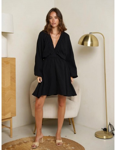 Robe Marion Noir chez Cornerstreet bien 