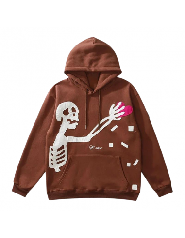 Sweat à Capuche "Skull Love" Comparez plus de prix