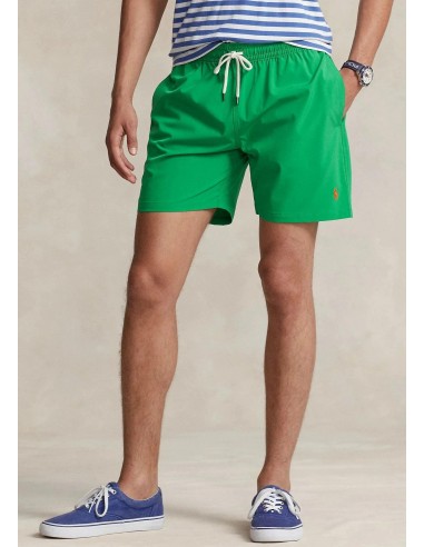 Short de bain Ralph Lauren vert solde