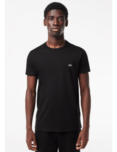 T-shirt Lacoste noir en ligne des produits 