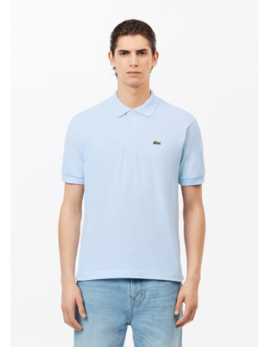 Polo L.12.12 Lacoste bleu clair JUSQU'A -70%! 