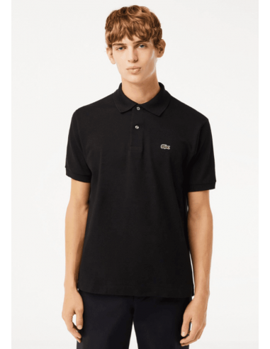 Polo L.12.12 Lacoste noir en ligne des produits 