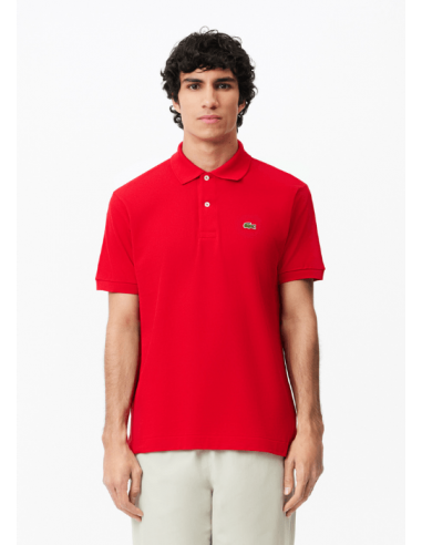 Polo L.12.12 Lacoste rouge vous aussi creer 