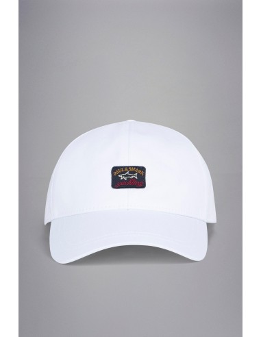 Casquette baseball Paul & Shark blanche le des métaux précieux