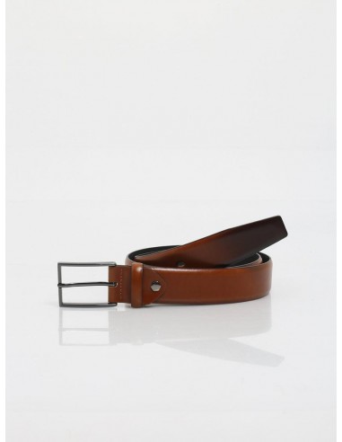 Ceinture Digel marron en cuir français