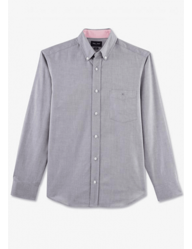 Chemise Eden Park grise shop