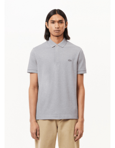 Polo Paris Lacoste gris sur le site 