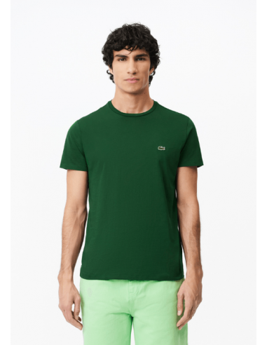 T-shirt Lacoste vert foncé commande en ligne