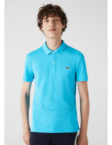 Polo Lacoste bleu de l' environnement