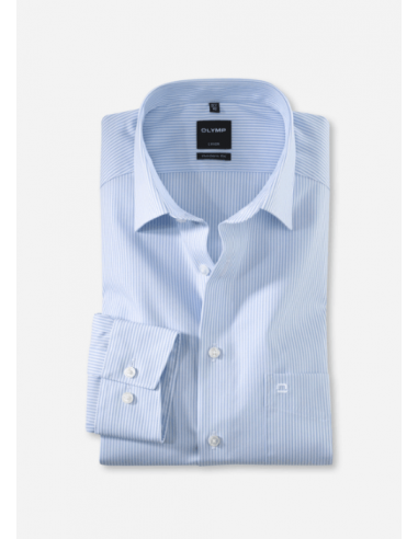 Chemise OLYMP bleue vente chaude votre 