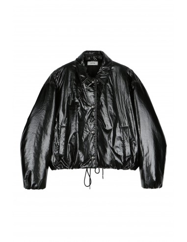 Padded Glossy Coach Jacket rembourrage situé sous