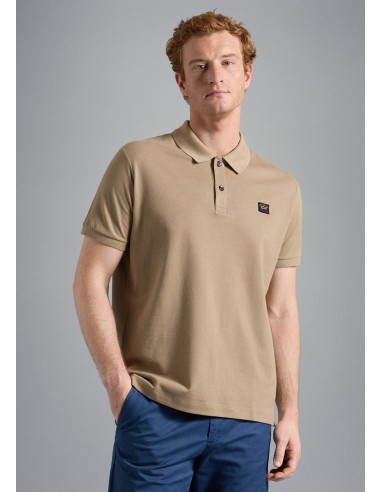 Polo Paul & Shark beige basket pas cher