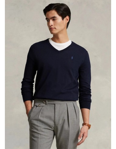 Pull Ralph Lauren marine Venez découvrir notre 