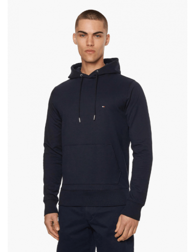 Sweat à capuche Tommy Hilfiger marine en coton bio stretch vente chaude votre 